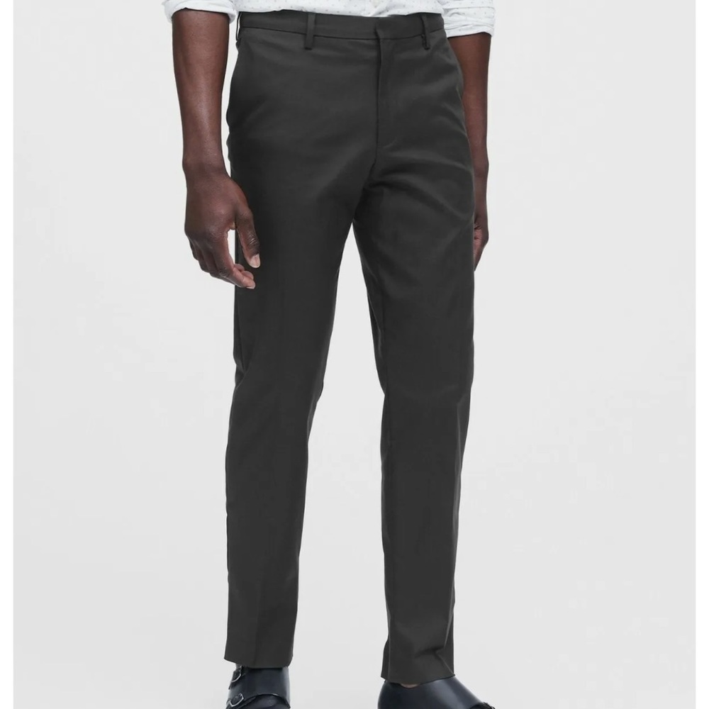 Banana republic non iron tailored slim fit pant